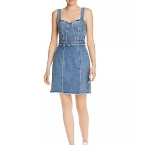 BNWT Seven For All Mankind Denim Dress in Luxe Vintage Muse